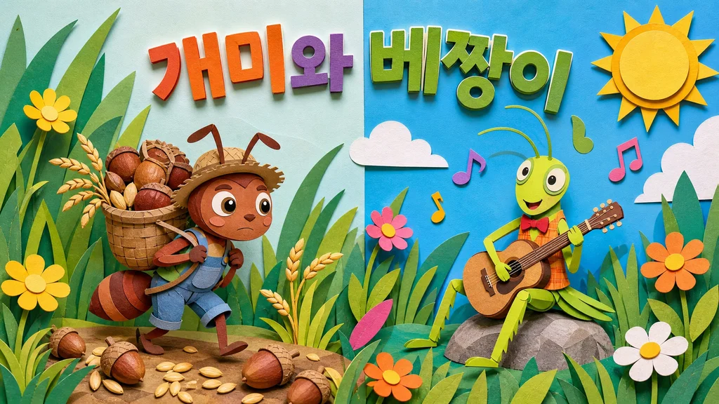 개미와 베짱이 - 개미와 베짱이, 어떤 동화인가요?