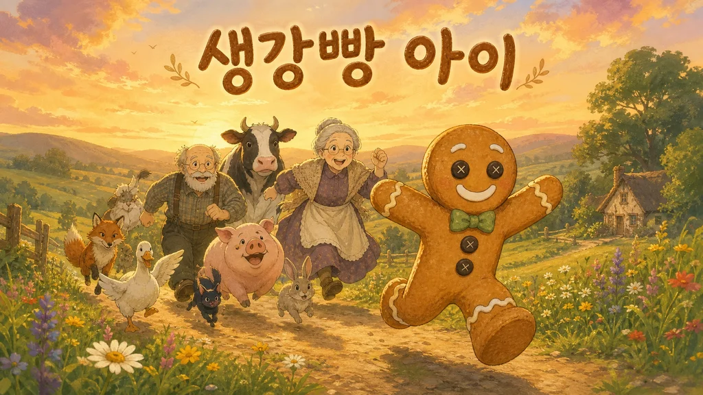 생강빵 아이 - 생강빵 아이, 어떤 동화인가요?