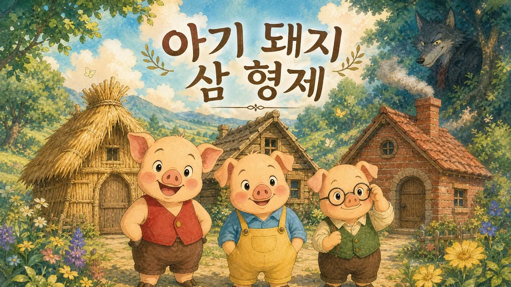 아기 돼지 삼형제 - 아기 돼지 삼형제, 어떤 동화인가요?