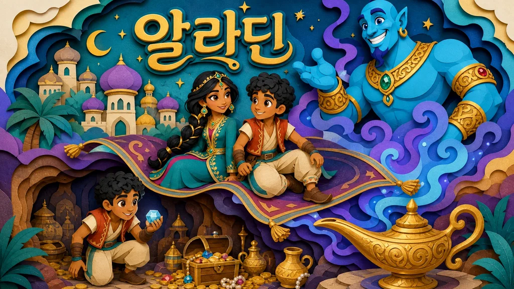 알라딘과 요술 램프 - 알라딘과 요술 램프, 어떤 동화인가요?