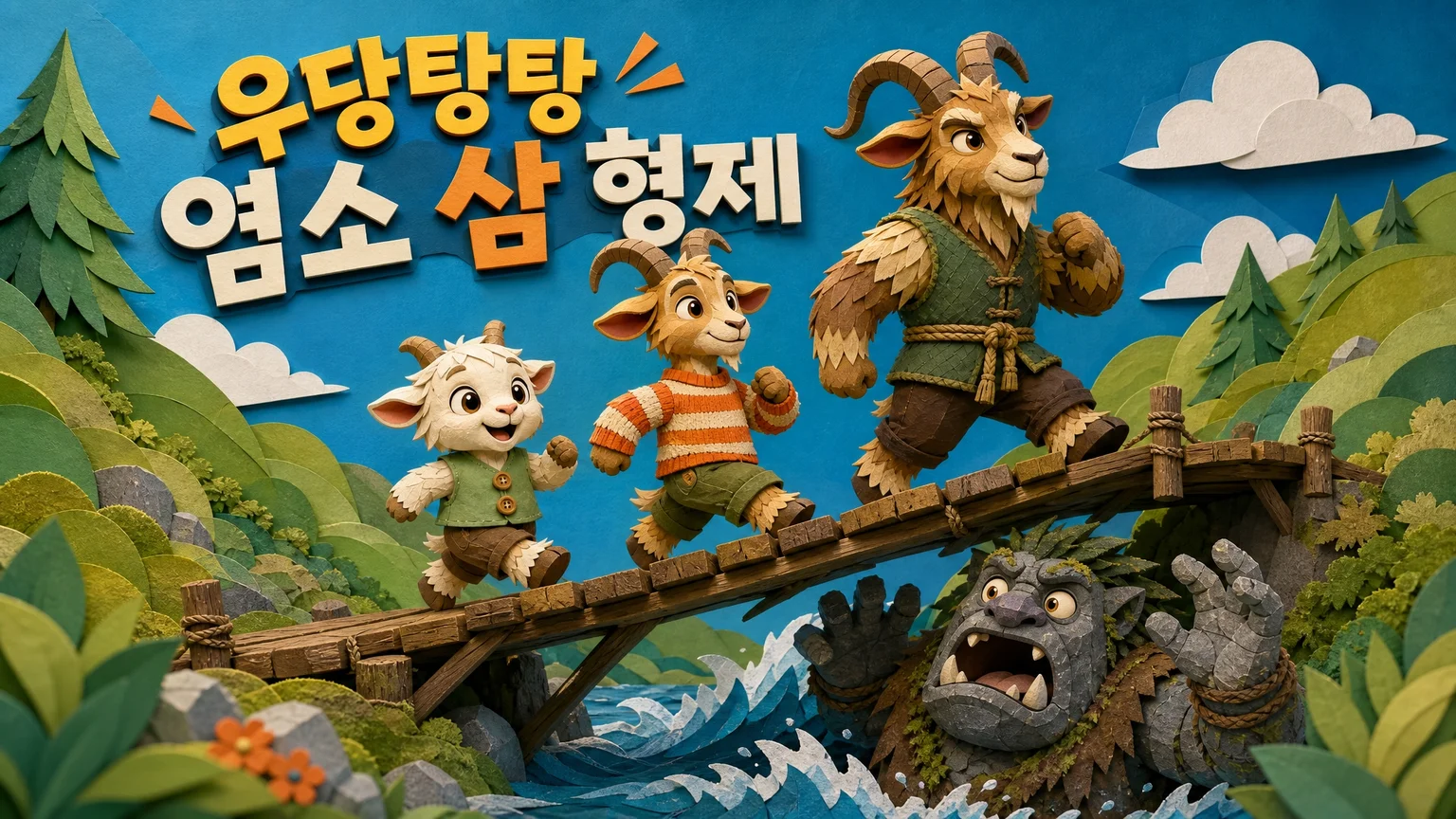 우당탕탕 염소 삼 형제 - 우당탕탕 염소 삼 형제, 어떤 동화인가요?