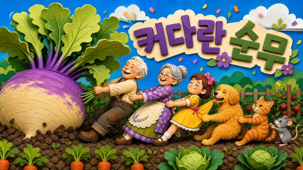 커다란 순무 - 커다란 순무, 어떤 동화인가요?