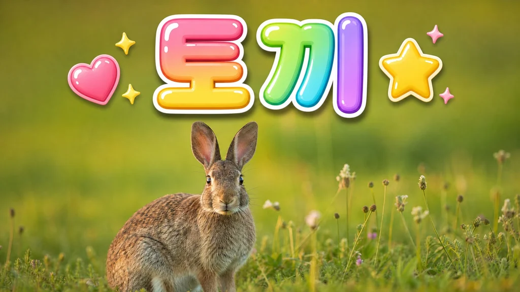 토끼 - 토끼, 어떤 점이 신기할까요?