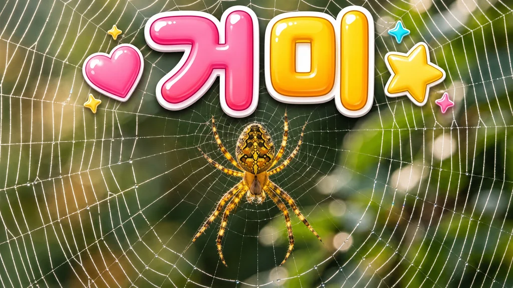 거미 - 거미, 어떤 점이 신기할까요?