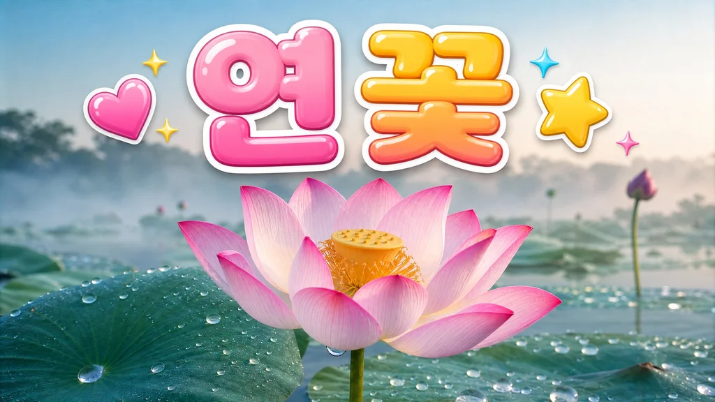 연꽃 - 연꽃, 어떤 점이 신기할까요?