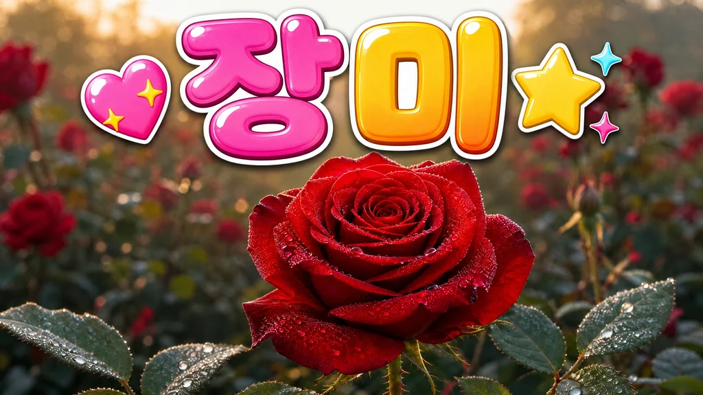 장미 - 장미, 어떤 점이 신기할까요?