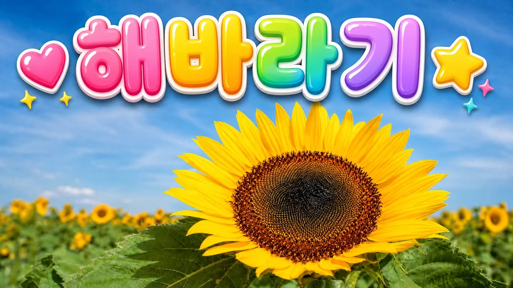 해바라기 - 해바라기, 어떤 점이 신기할까요?