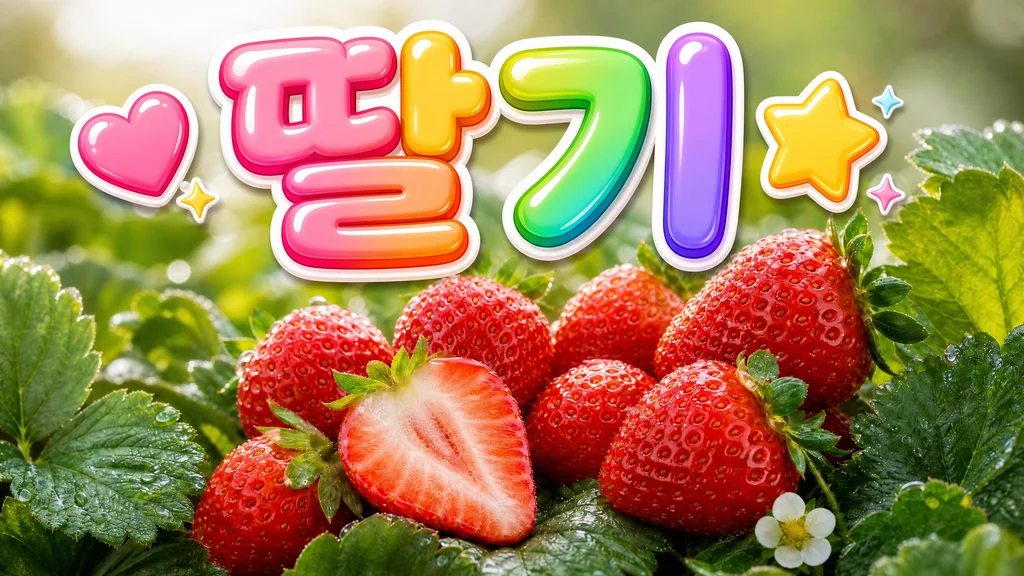 딸기 - 딸기, 어떤 점이 신기할까요?