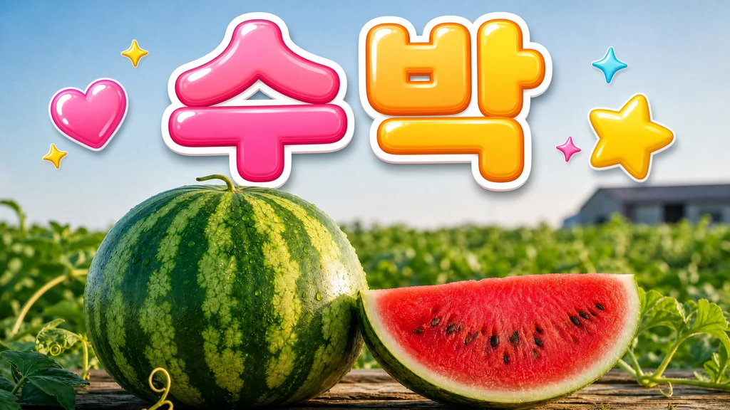 수박 - 수박, 어떤 점이 신기할까요?