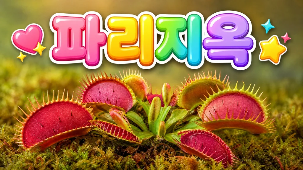 파리지옥 - 파리지옥, 어떤 점이 신기할까요?