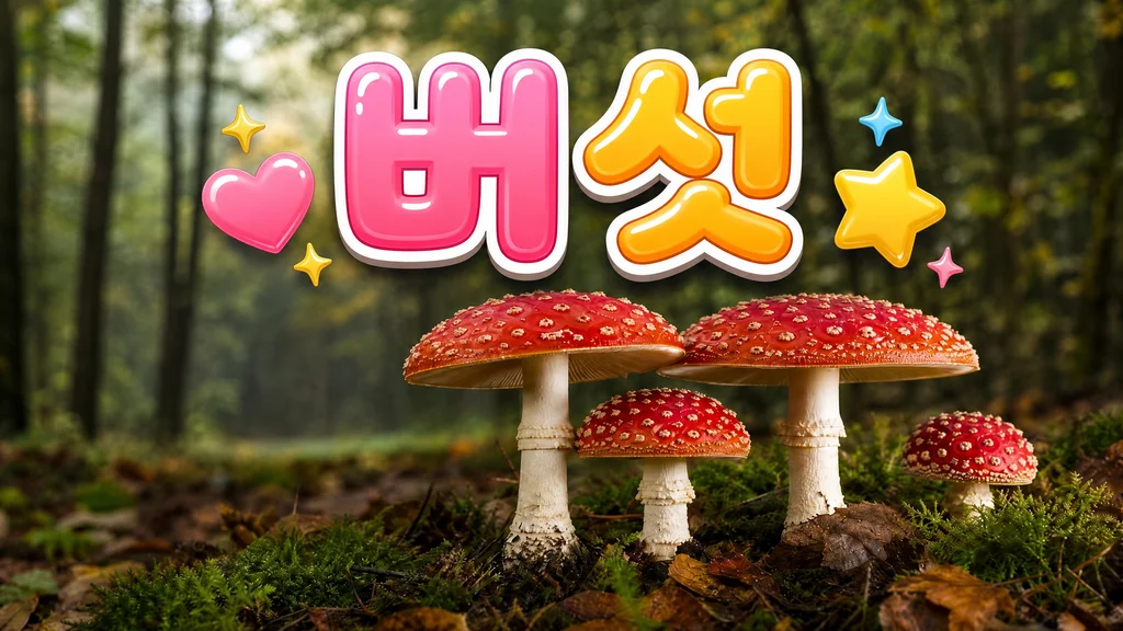 버섯 - 버섯, 어떤 점이 신기할까요?