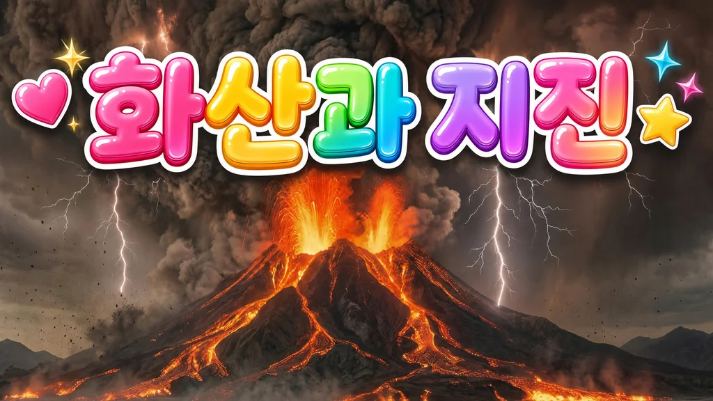 화산과 지진 - 화산과 지진, 어떤 점이 신기할까요?