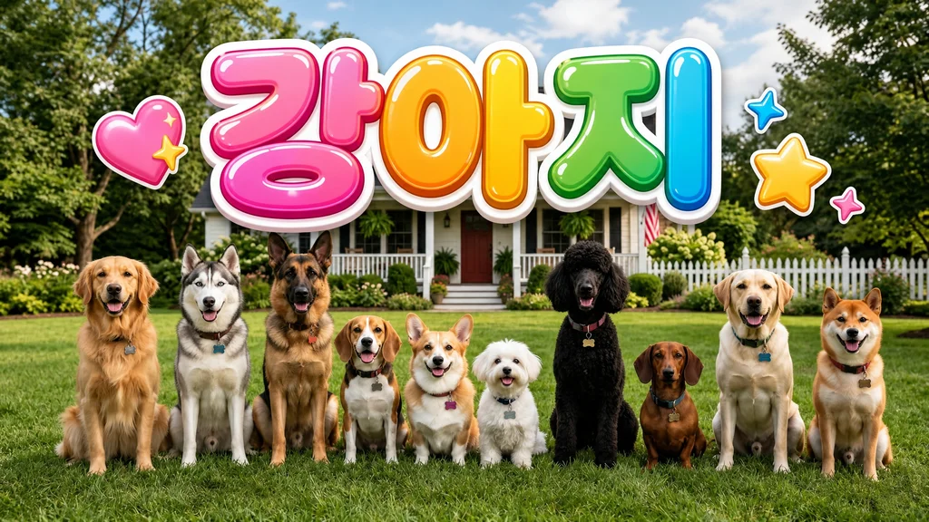 강아지 - 강아지, 어떤 점이 신기할까요?