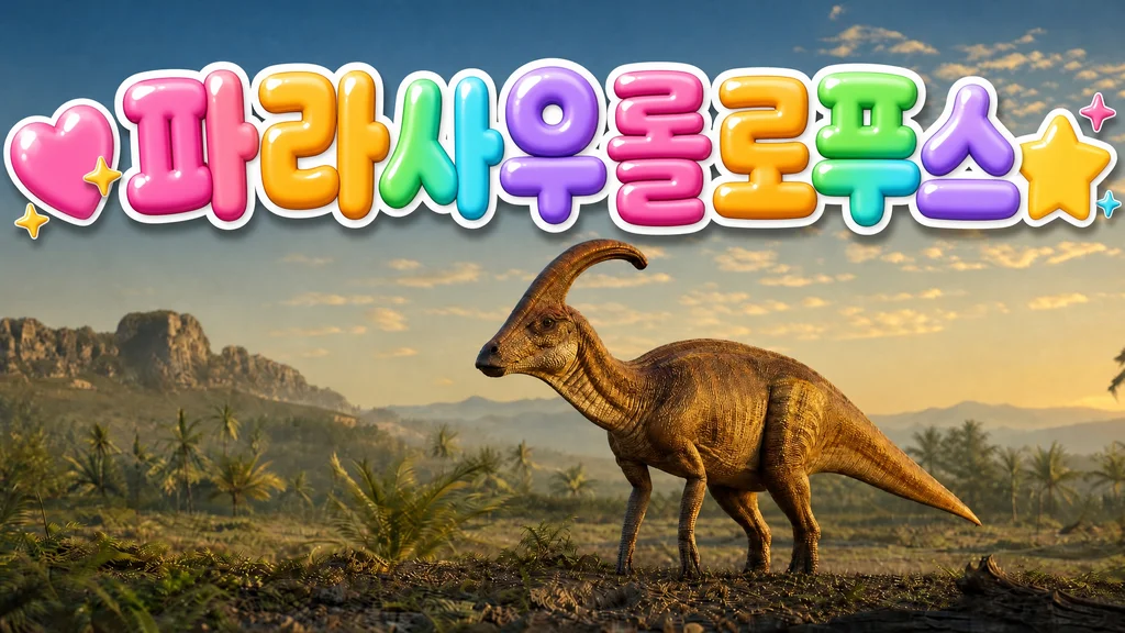 파라사우롤로푸스 - 파라사우롤로푸스, 어떤 점이 신기할까요?