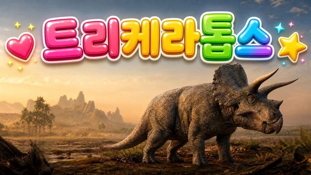 트리케라톱스 - 트리케라톱스, 어떤 점이 신기할까요?
