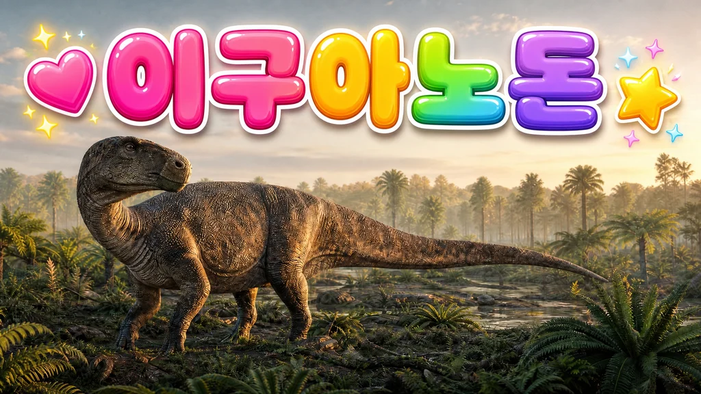 이구아노돈 - 이구아노돈, 어떤 점이 신기할까요?