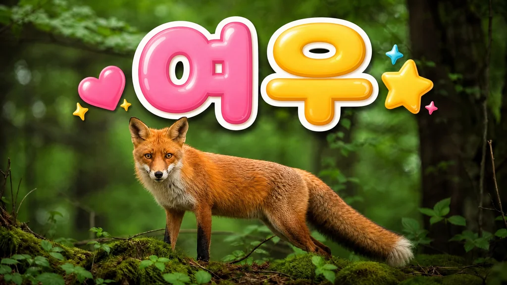 여우 - 여우, 어떤 점이 신기할까요?