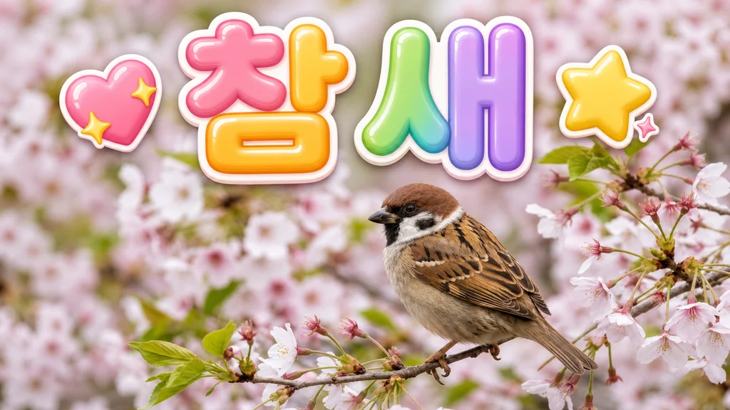 참새 - 참새, 어떤 점이 신기할까요?