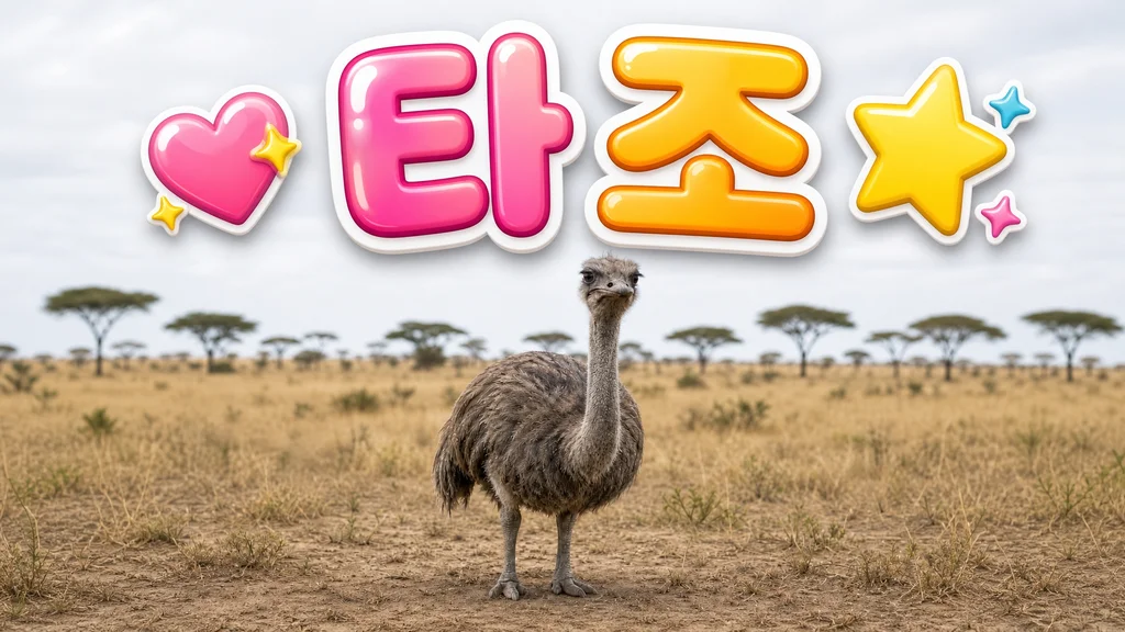 타조 - 타조, 어떤 점이 신기할까요?