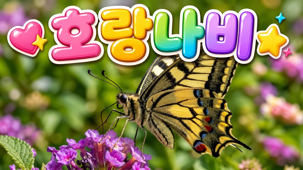 호랑나비 - 호랑나비, 어떤 점이 신기할까요?