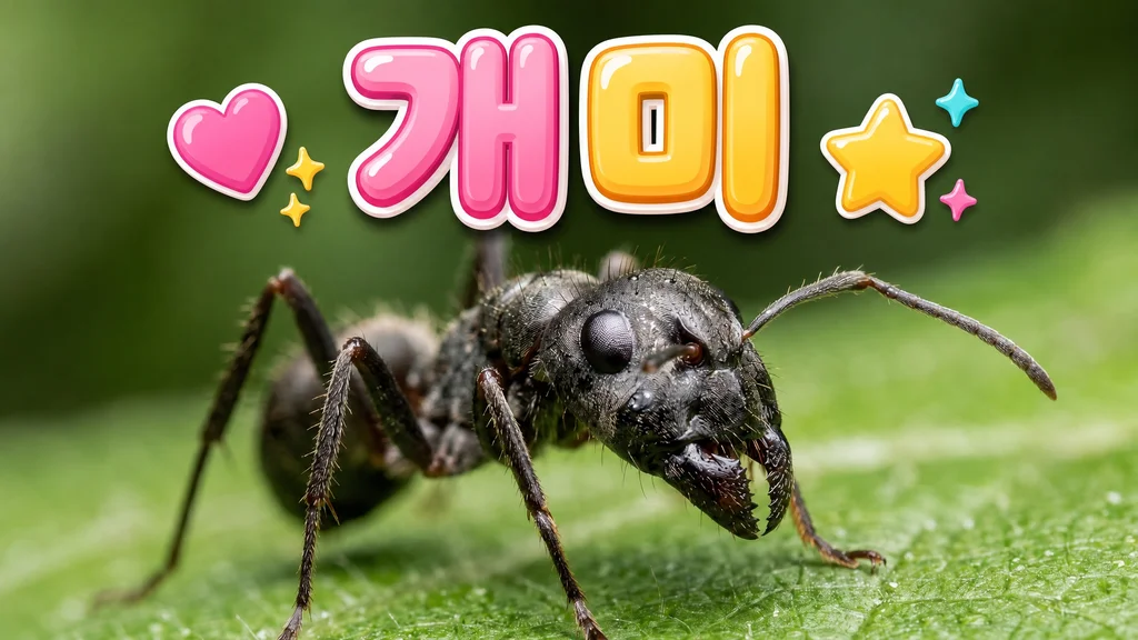 개미 - 개미, 어떤 점이 신기할까요?