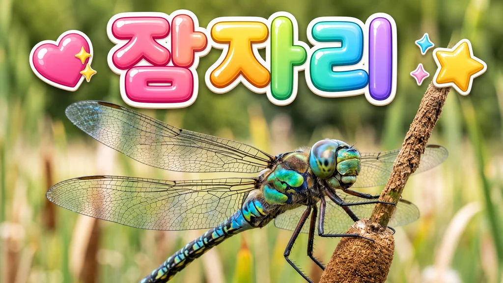 잠자리 - 잠자리, 어떤 점이 신기할까요?