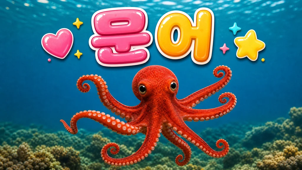 문어 - 문어, 어떤 점이 신기할까요?