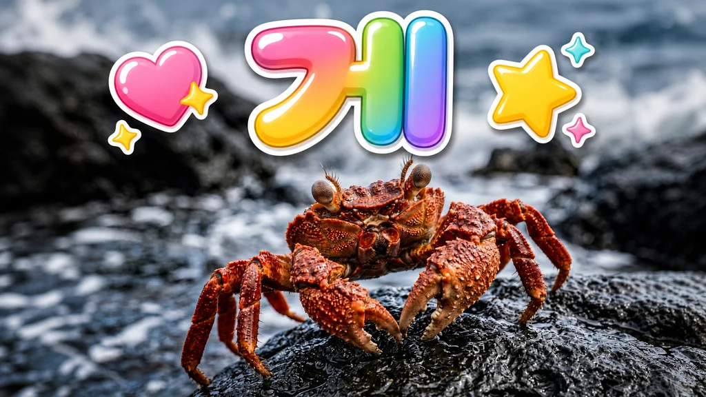 게 - 게, 어떤 점이 신기할까요?